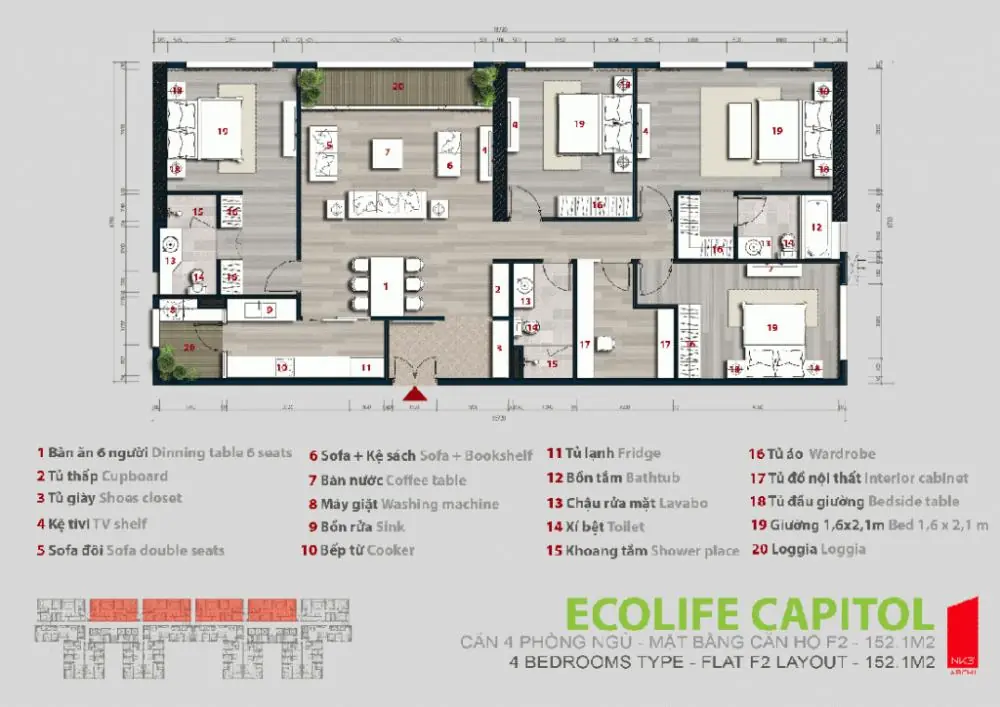 Chung cư Ecolife Capitol — ảnh 4 trong 4