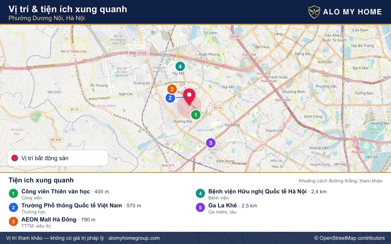 Cho thuê biệt thự 180m2 Khu đô thị Dương Nội - mặt tiền 9m, gần AEON Mall Hà Đông — ảnh 8 trong 8