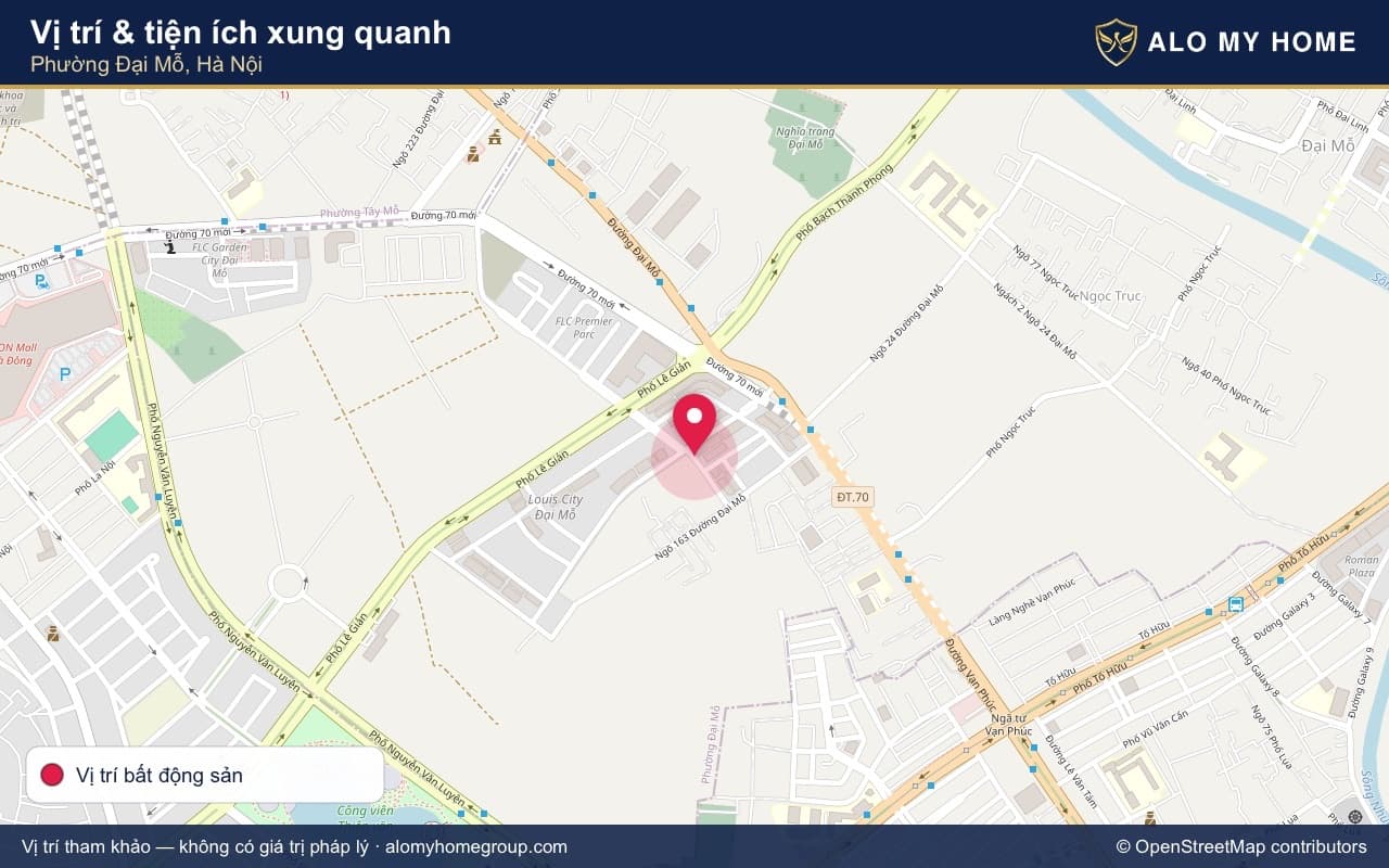 Cho thuê liền kề Đại Mỗ 142,9m2, mặt tiền 25m, mặt phố, hướng Đông Nam mát, ở kết hợp kinh doanh — ảnh 8 trong 8