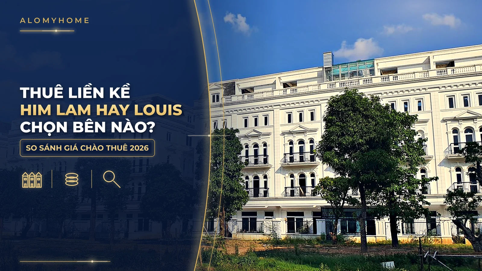 Thuê liền kề Him Lam Vạn Phúc hay Louis City Đại Mỗ: so giá từng tầng