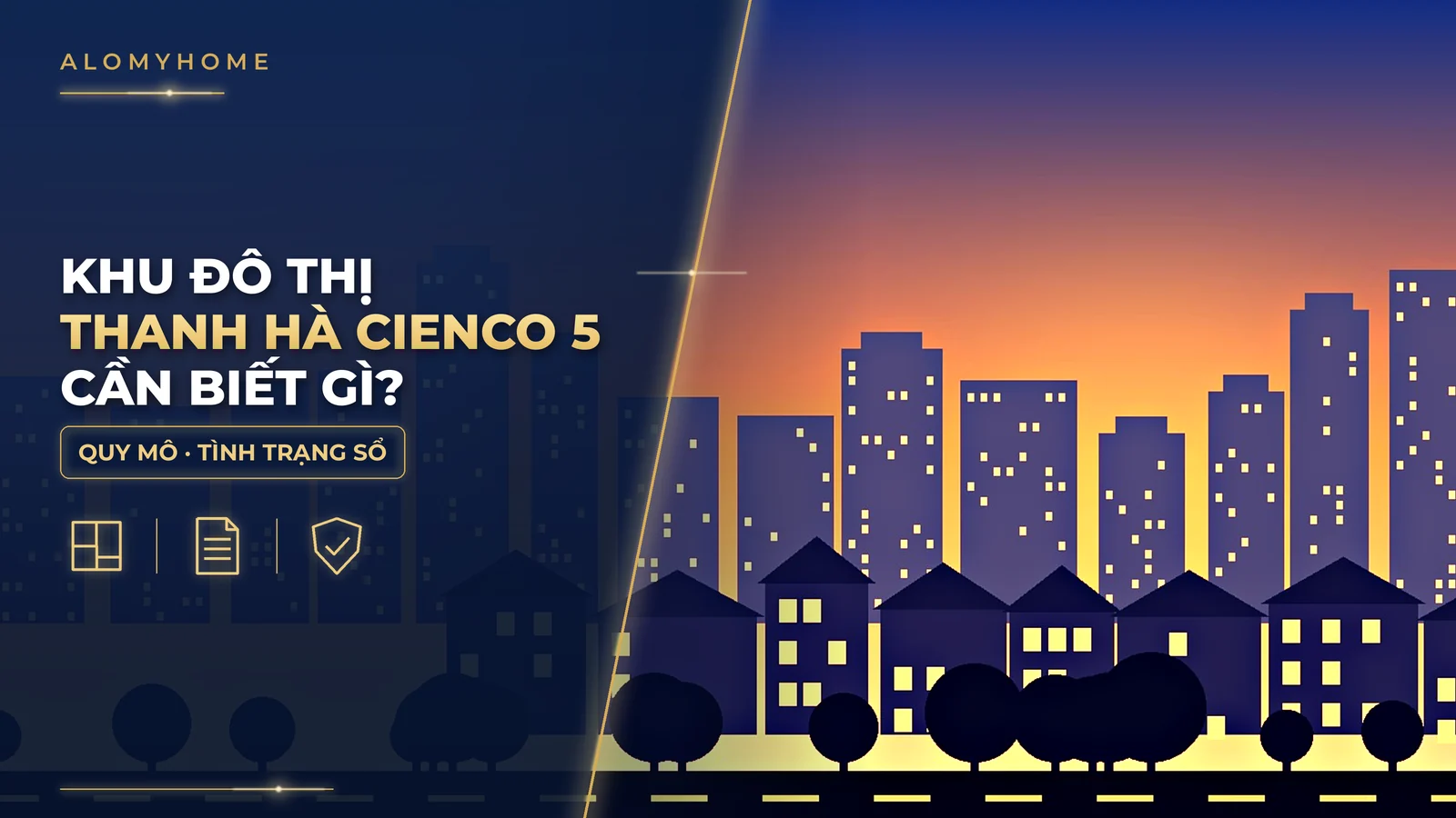 Khu đô thị Thanh Hà Cienco 5: quy mô, phường xã mới, tình trạng sổ